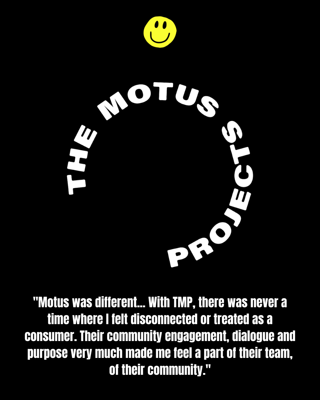 A Love Letter To The Motus Projects 2015-2022