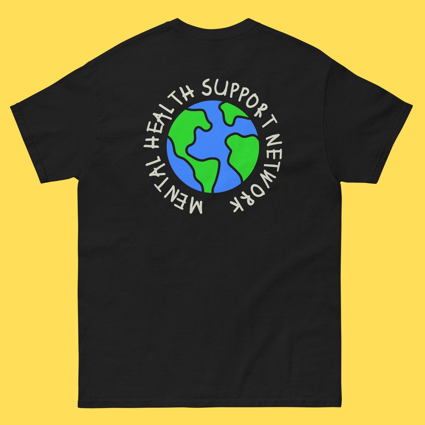 Mental Health Support Network T-Shirt (Black)