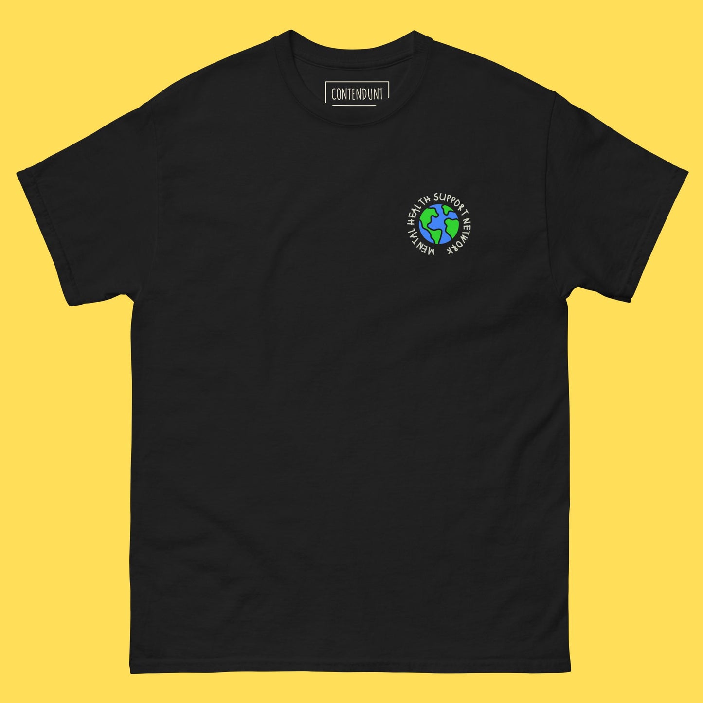 Mental Health Support Network T-Shirt (Black)