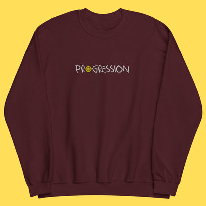Progression Sweatshirt (Maroon)